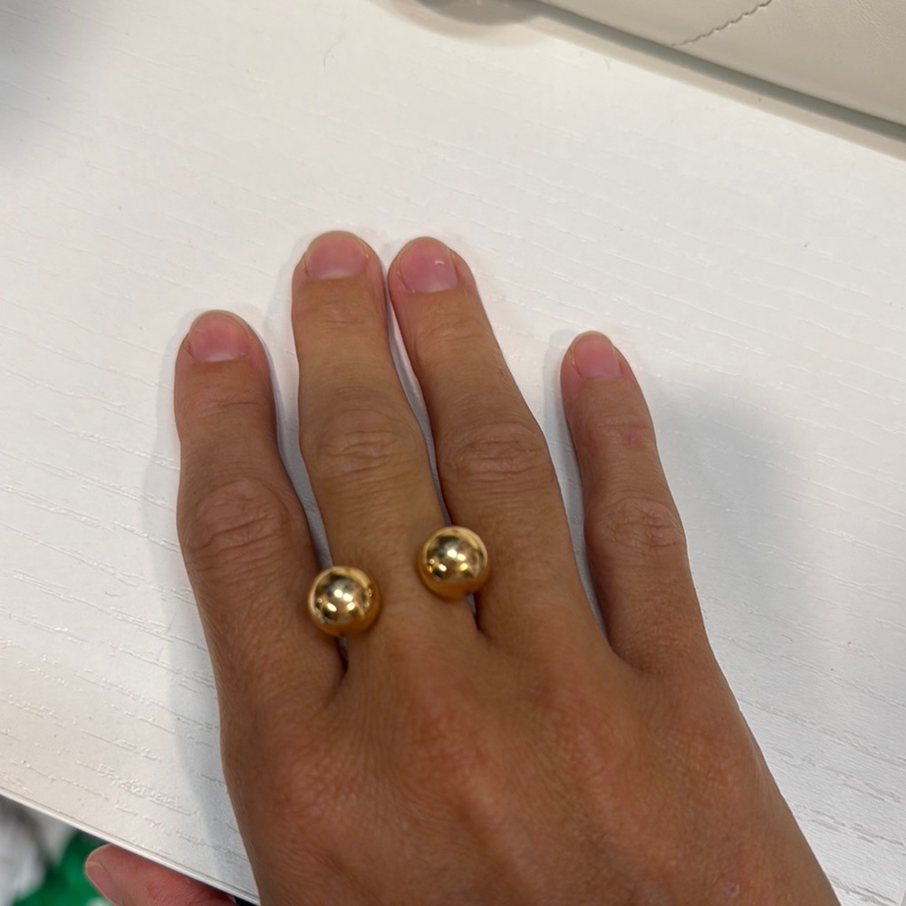 14ct  Gold Adjustable Ring